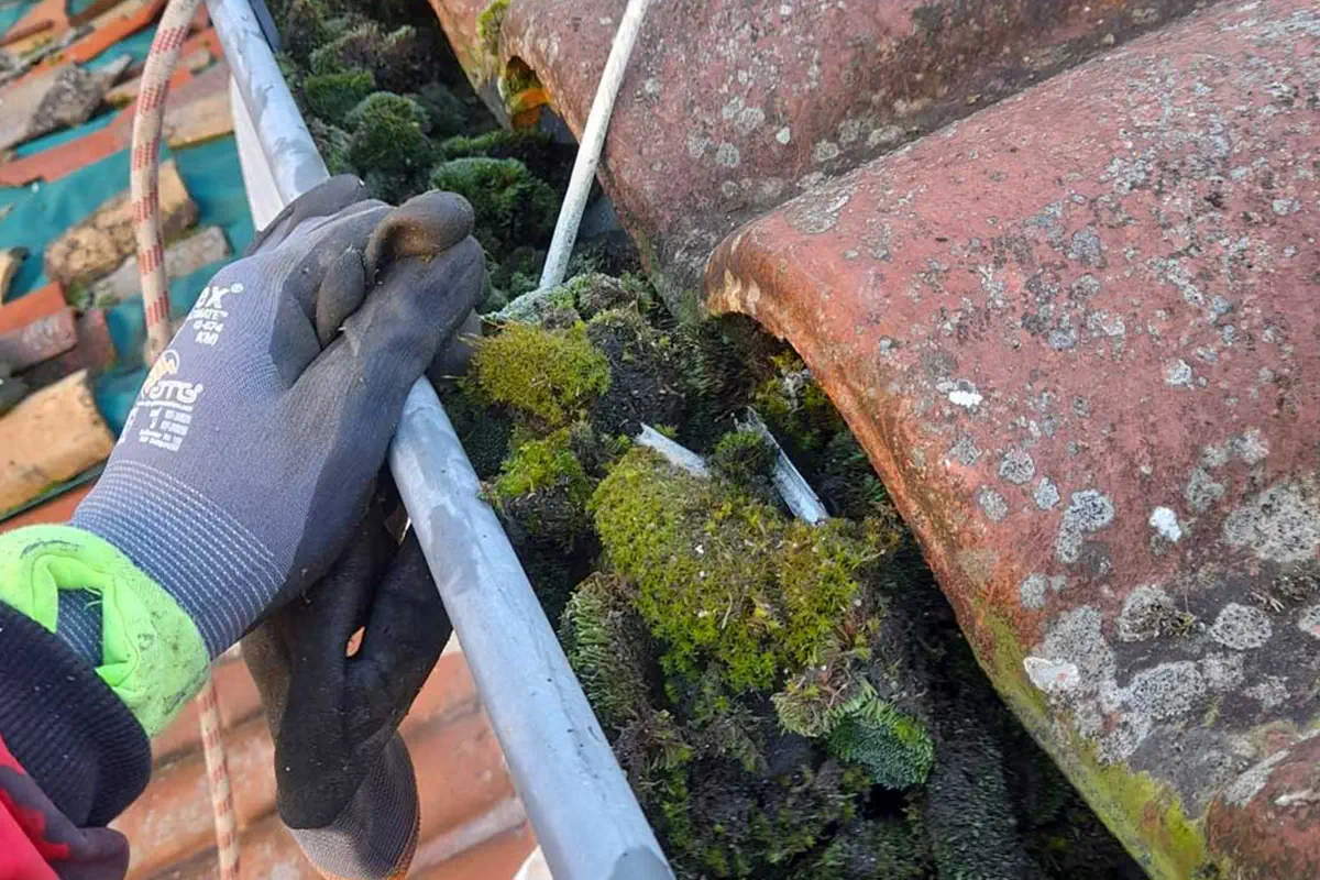 mantenimiento de cubiertas limpieza de tejados